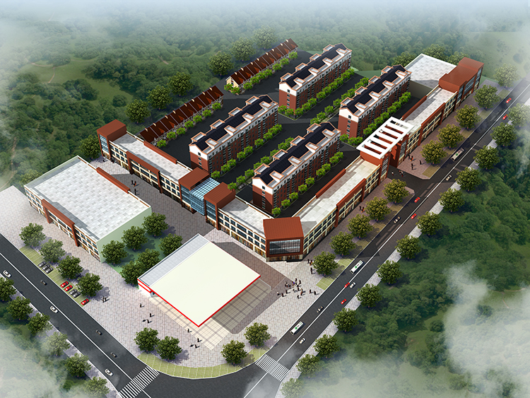 宏瑞嘉苑住宅鸟瞰图